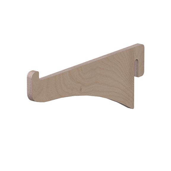 immagine espositore Gancio in legno L.30 cm per espositori Wally